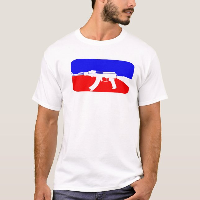 CAMISA DO LOGOTIPO T DE AK 47 (Frente)