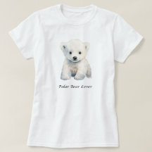Camisa Do Lover Do Urso Polar - Camisa Do Urso Pol