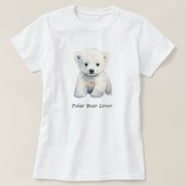 Camisa Do Lover Do Urso Polar - Camisa Do Urso Pol