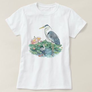 Camisa Do Lover Natural Da Grua De Cana De Aquarel
