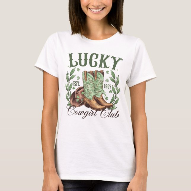Camisa do Lucky Cowgirl Club (Frente)