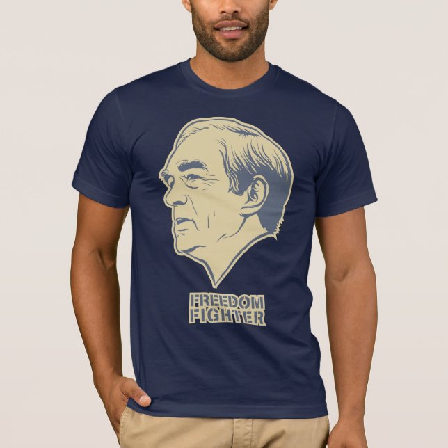 Camisa do lutador da liberdade de Ron Paul (Frente)