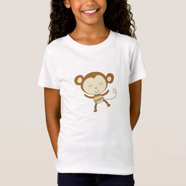 Camisa do macaco do partido (Frente)