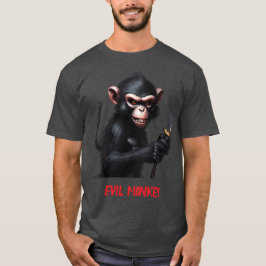 camisa do macaco-mau