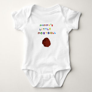 Camisa do Meatball da mamã pouca