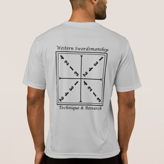 Camisa do membro de WSTR - desempenho (corrigido) (Verso)