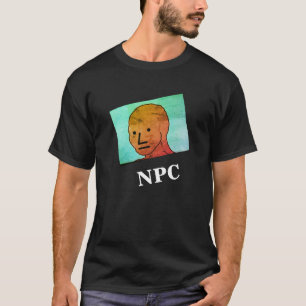 Camisa do meme de NPC