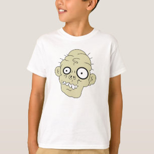 Camisa do Menino de Rosto de Zumbi