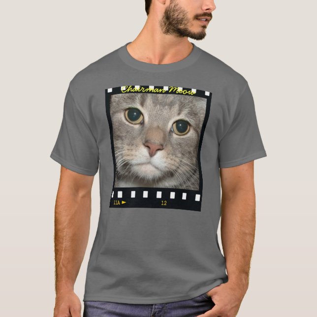 Camisa do Meow T do presidente (Frente)