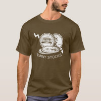 Camisa do mercado de valores de acção da moeda de