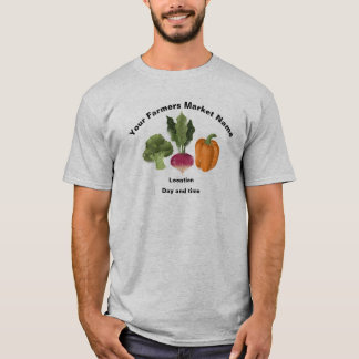 Camisa do Mercado Personalizado de Agricultores