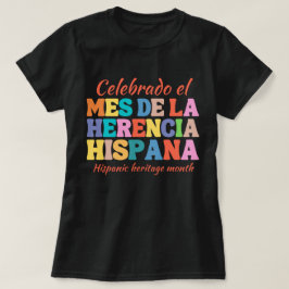Camisa do Mês Herança Hispânica,Camisa Espanhola,L