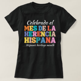 Camisa do Mês Herança Hispânica,Camisa Espanhola,L
