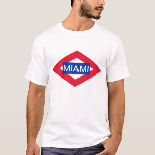 Camisa do metro de Miami