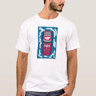 Camisa do móbil da melancia da sarja de Nimes de