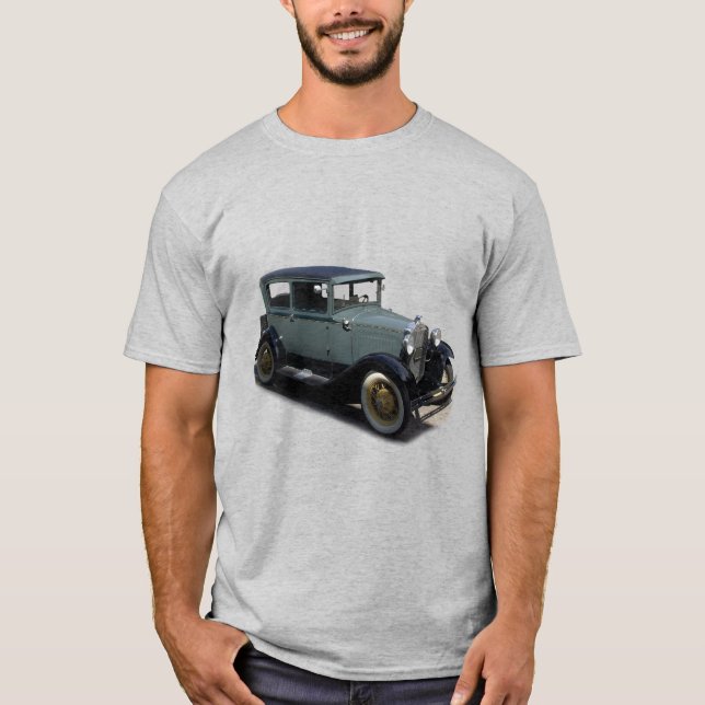 Camisa do Modelo A da cinza (Frente)