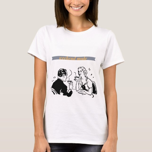 Camisa do Modo de Fim de Semana (Frente)