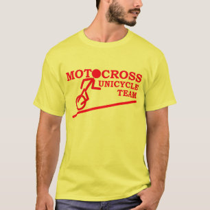 Camisa do motocross - equipe do Unicycle do