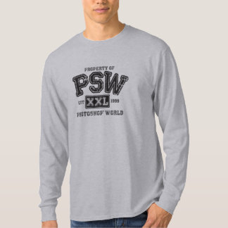 Camisa do mundo de Photoshop