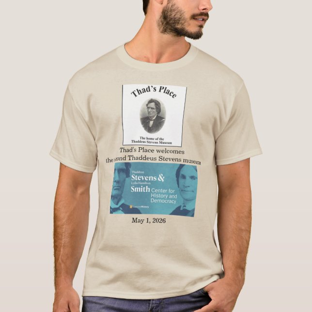 Camisa do Museu Thaddeus Stevens (Frente)