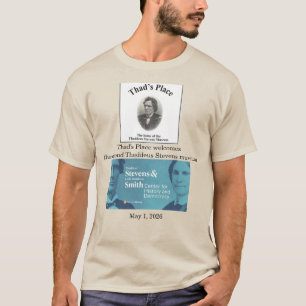Camisa do Museu Thaddeus Stevens