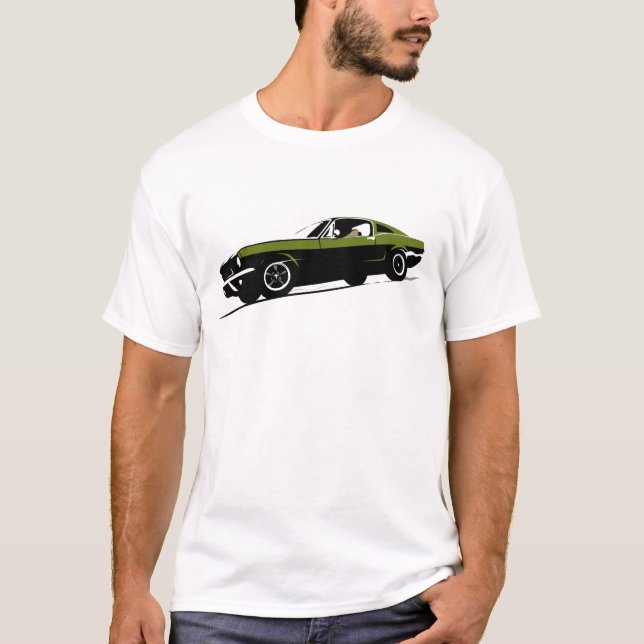 Camisa do mustang T (Frente)