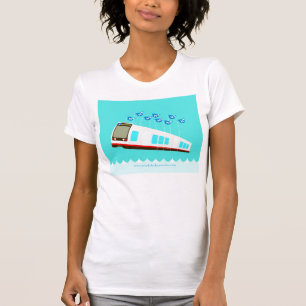 Camisa do N Judah Failwhale T das mulheres