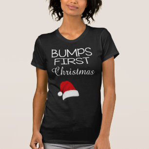 Camisa do Natal das colisões maternidade engraça