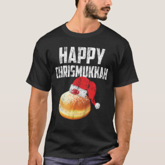 Camisa do Natal de Chrismukkah Hanukkah Chanukah