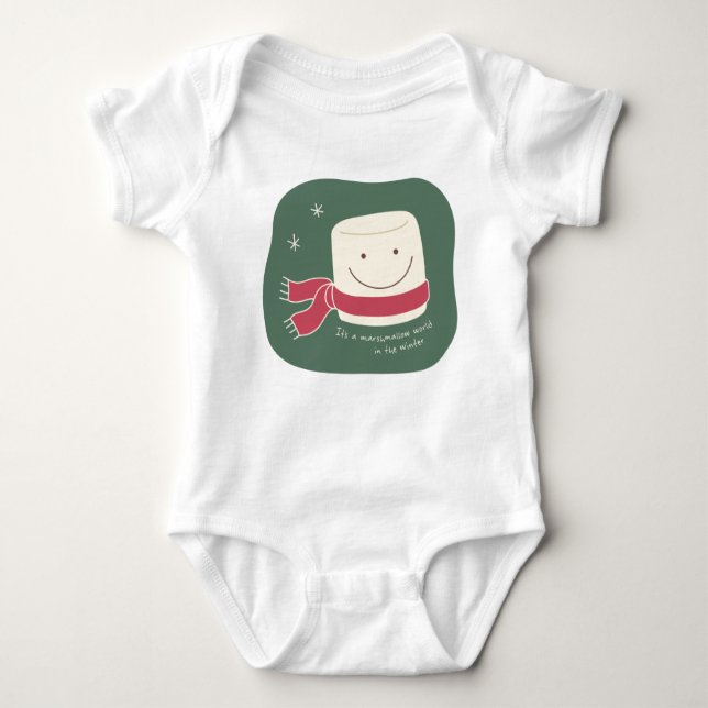 Camisa do Natal do Marshmallow (Frente)