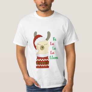 Camisa do Natal Llama