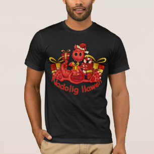 Camisa do Natal T de Galês - Nadolig Llawen