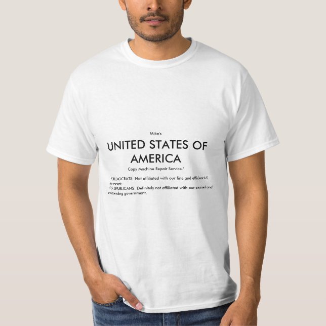 Camisa do negócio dos Estados Unidos da América (Frente)