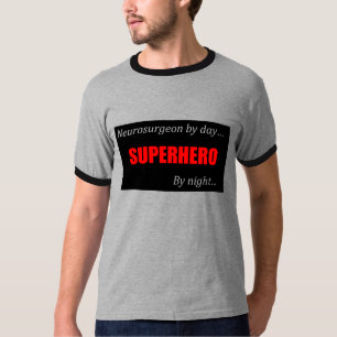 Camisa do neurocirurgião T do super-herói