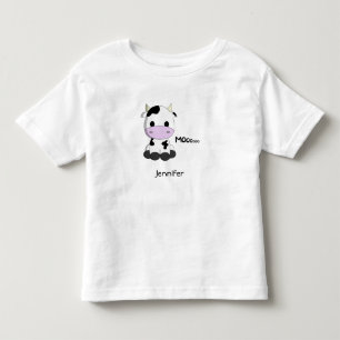 Camisa do nome da criança dos desenhos animados d