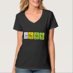 Camisa do nome da mesa periódica da Arbenita<br><div class="desc">Arbenita escreveu como Ar Be Ni Ta (Argon Beryllium Nickel Tantalum) em uma camisa para o cientista em você. Não consegues encontrar o que queres?</div>