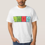 Camisa do nome da mesa periódica da válvula<br><div class="desc">Valter se soletrava como V Al T Er (Vanadium Aluminium Tritium Erbium) em uma camisa para o cientista em você. Não consegues encontrar o que queres?</div>