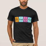 Camisa do nome da mesa periódica Damond<br><div class="desc">Damond se soletrava como D Am O Nd (Deuterium Americium Oxygen Neodymo) em uma camisa para o cientista em você. Não consegues encontrar o que queres?</div>