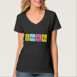 Camisa do nome da mesa periódica de Kamora<br><div class="desc">Kamora soletrou para fora enquanto Ra de K Am O (rádio do oxigênio do amerício do potássio) em uma camisa para o cientista em você.
Não pode encontrar o que você quer?</div>