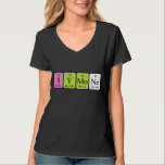 Camisa do nome da mesa periódica do Symone<br><div class="desc">Símona soletrada como S Y Mo Ne (Sulfur Yttrium Molybdenum Neon) em uma camisa para o cientista em você. Não consegues encontrar o que queres?</div>