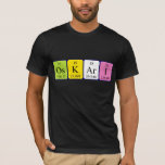 Camisa do nome da mesa periódica Oskari<br><div class="desc">Oskari se soletrava como Os K Ar I (Osmium Potássio Argon Iodine) em uma camisa para o cientista em você. Não consegues encontrar o que queres?</div>