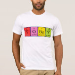 Camisa do nome da mesa periódica Tobey<br><div class="desc">Tobey soletrava como T O Be Y (Tritium Oxygen Beryllium Yttrium) em uma camisa para o cientista em você.</div>