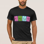 Camisa do nome periódico da mesa Callan<br><div class="desc">Callan escreveu como C Al La N (Carbon Aluminium Lanthanum Nitrogen) em uma camisa para o cientista em você. Não consegues encontrar o que queres?</div>