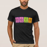 Camisa do nome periódico da mesa Cloyd<br><div class="desc">Cloyd soletrava como Cl O Y D (Chlorine Oxygen Yttrium Deuterium) em uma camisa para o cientista em você. Não consegues encontrar o que queres?</div>