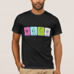Camisa do nome periódico da mesa do botão<br><div class="desc">Butch se soldou como B U Tc H (Boron Uranium Technetium Hidrogênio) em uma camisa para o cientista em você. Não consegues encontrar o que queres?</div>