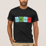 Camisa do nome periódico da mesa do Labinot<br><div class="desc">Labinot escreveu como La Bi No T (Lanthanum Bismuth Nobelium Tritium) em uma camisa para o cientista em você. Não consegues encontrar o que queres?</div>
