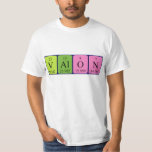 Camisa do nome periódico da mesa Valon<br><div class="desc">Valon escreveu V Al O N (Vanadium Aluminium Oxygen Nitrogen) em uma camisa para o cientista em você. Não consegues encontrar o que queres?</div>