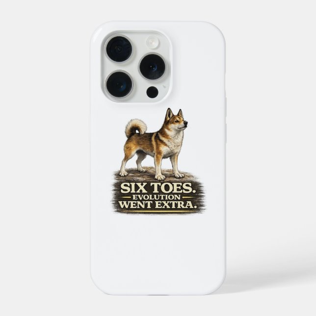 Camisa do Norwegian Lundehund – Evolução dos Seis  (Verso)