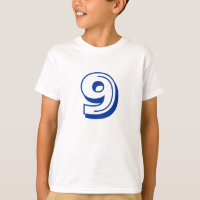 Camisa do número 9