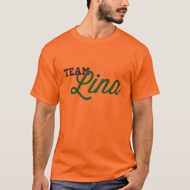 Camisa do oficial de Lina da equipe (Frente)